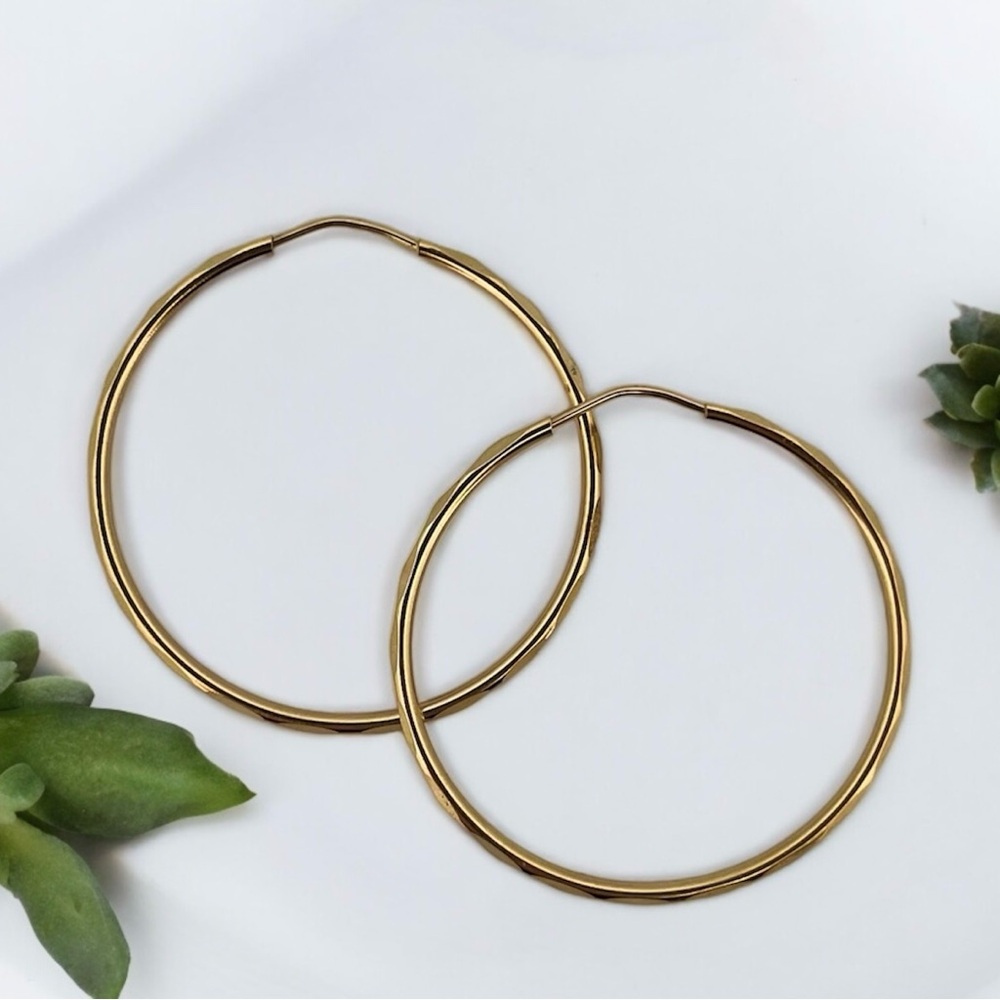 Women’s earrings, 14K Yellow Gold
